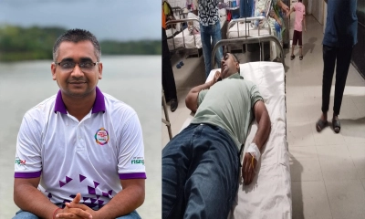 জন্মাষ্টমীর প্রস্তুতি সভায় সাংবাদিক অলোক সাহার ওপর হামলা বিএনপির দুই নেতার